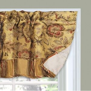 6 pairs  52”x 16” valance curtains Waverly brand